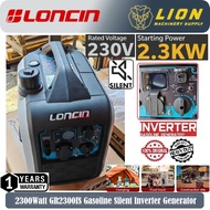 Loncin Professional 2.3kW/2300watt Portable Silent Inverter Generator - Original & Heavy Duty - 1 Ye