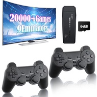 Retro Game Console - Retro Game Stick,2024 Upgrade Plug and Play Video Game Console Built in 25100+G