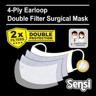 Spesial Sensi Masker 4 Ply Earloop / Masker Muka 4Ply Sensi 1 Box 50
