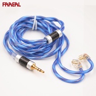 FAAEAL KZ ZSN PRO Earphone Cable 2 Pin 0.75mm Upgraded Replacement Dedicated Wire For KZ EDX ZEX ZS10 PRO ZAS Headphone