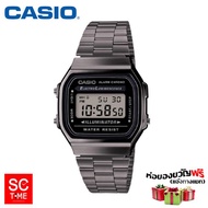 SC Time Online Casio แท้ นาฬิกาข้อมือผู้ชาย รุ่น A168WGG-1ADFA168WGG-1BDF (สินค้าใหม่ ของแท้ มีรับปร