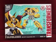 Transformers Bumblebee Robots in disguise 3D DIY assembly set 變形金剛大黃蜂兒童玩具柯栢文