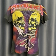 เสื้อวง Metallica สไตล์วินเทจ สกรีนทั้งตัว OVP