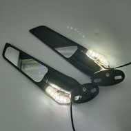 For Kawasaki ZX10R ZX9R ZX7R ZX6R ZX636 ZX12R ZX14R SIDE MIRROR WINGLET DESIGN Motor Bike Side Mirro