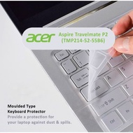 Keyboard Protector For Acer Travelmate P2 TMP214-52-55B6 P214-53-37CH TMP215-41 Silicone Keyboard Co