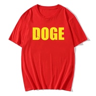 Doge Charlie Kirk Freedom T-shirt Unisex Streetwear Hip Hop Casual Fashion Male Tshirts Cotton Loose