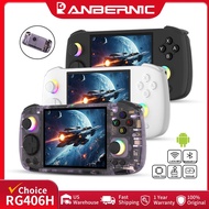 Anbernic Rg 406h Retro Handheld Game Console 4inch Ips Multi-touch Screen 5000mah Android Video Game