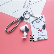 Snoopy Card holder ที่ใส่การ์ด บัตรประจำตัว ห้อยบัตรพนักงาน ห้อยบัตร BTS MRTการ์ตูน ใส่ป้ายชื่อ บัตร