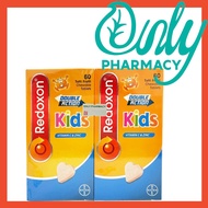 Redoxon Double Action Kids Chewable Tablets 60s or 60sx2 (Twin Pack)