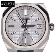 精工 SBXY099 ASTRON NEXTER 銀灰色錶盤金屬太陽能電波表 - [二手]
