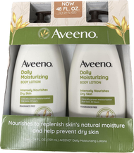(2 件裝) 709ml Aveeno 每日保濕乳液 24 oz  平行進口