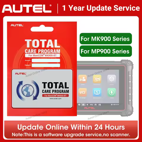 Autel One Year Software Update Service For MK900, MK900BT, MP900, MP900BT, MP900TS MK900TS Annual Su