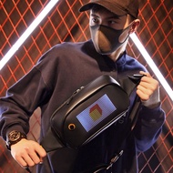 2025 Beg Dada Pixel Baharu Beg Selempang Hip Hop Beg Menunggang Motosikal mewah Gaya Jalan Beg Pingg