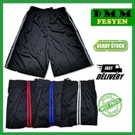 MEN SHORT PANTS SIZE XL-2XL BLACK ONLY / SELUAR SUKAN PENDEK LELAKI DEWASA SIZE XL-2XL BLACK