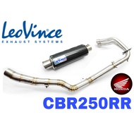 LeoVince Exhaust Honda CBR250RR Full System Piping Stainless Steel Ekzos Muffler Manifold Motor Acce