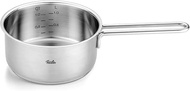 Fissler 086-154-16-100 Single Handled Pot, Pure Collection, 6.3 inches (16 cm), Sauce Pan, Gas Fire/