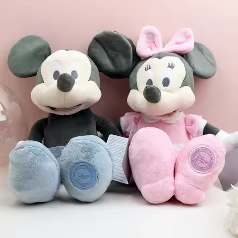 Vintage Mickey Minnie Plush Toys Lot Mickey Mouse Clubhouse Plushies Cute For Girls Kids Anime Movie