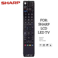 SHARP LED/LCD TV Remote Control Replacement (RM-L1026)FOR GA985WJSA LC46LE835X, LC52LE835X, LC60LE835X..