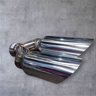 stainless steel twin tip exhaust tail pipe