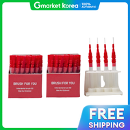 Brush for You I-Type Interdental Brush 100 Pieces + Holder I-Type 4S (0.6) + I-Type 4S (0.6)