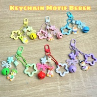 GANTUNGAN Keychain Duck Motif Bag Charm/