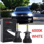 For VW Passat B7 2010-2016 - Car Headlamp Combo LED Head Light Bulbs 12V-32V 6000K WHITE Quantity 2