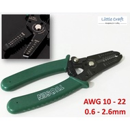 6' Wire Strippers AWG 10-22 or 0.6- 2.6mm