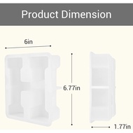 Gartful 7 Inch Large Letter Molds for Resin, 3D H Capital Alphabet Epoxy Resin Mold, A to Z Thick Re