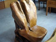 【關西玉石】《肖楠原木主人椅》 椅子 家具 傢俱 肖楠木 原木54