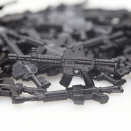 Compatible Lego Minifigure M4 Assault Rifle Accessories Third Party Military Chicken-Eating Weapon M