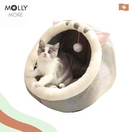 MOLLY โดมแมวนุ่มนิ่ม  สบาย Comfy Bed ที่นอนสัตว์เลี้ยง ที่นอนแมว ที่นอนหมา ที่นอนสุนัข เบาะแมว เบาะสุนัข บ้านหมา บ้านแมว บ้านสุนัข