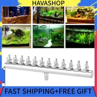 Havashop TOPINCN 8 Way 12 Aquarium Air Control Lever Valve Pump Splitter Airline Tube Connector Spli