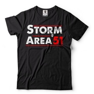 Area 51 T-shirt They Cant Stop Us All Storm Area 51 T-shirt Alien UFO T shirt tops tee