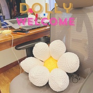 Chamomile Pillows Made Of Wool 50 x 50cm - Dolly Wool Shop (Cotton Pillows, Flower Pillows, Flower Pillows, Flower Pillows,...)