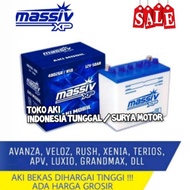 MASSIV NS40 CAR BATTERY AVANZA XENIA GRANDMAX LUXIO APV CARRY T120SS