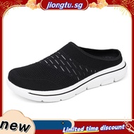 [35-42]lightweight women Half shoes mesh Slip on Shoes Causal shoes for women