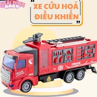 Toy fire truck (Selfie). Fire truck_remote control vehicle. Fire truck model, fire truck toy for chi