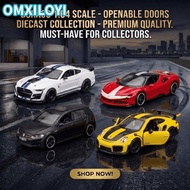 OMXILOYI Bburago Ferrari, 1:64 Scale SF90 1:64 Die-Cast Car‌ Model, Original 911 GT2 RS GT500 Alloy 