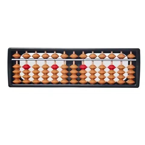 Y5LB Vintage Abacus Traditional Math Counting Tools for Teen