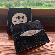 Siamcity mall กระเป๋าสตางค์ หนังปลากระเบนแท้ 100 % กระเป๋าตัง กระเป๋าเงิน ทรงสั้น