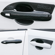 For TOYOTA ALTIS 2019-2024 carbon fiber pattern car door handle bowl cover,ALTIS 12th generation door handle bowl garnish