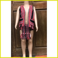 ◪ ☑ ♚ IGOROT BAHAG WITH CHALECO
