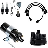 One New Ignition Tune-Up Kit & 6 Volt Coil Fits John Deere Tractors M MC MT 40 320 330 420 430 440