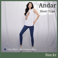 1+1⭐[ANDAR] 7/8 length Airywin Signature Leggings 37Colors(1~13) | K-Athleisure Bestseller | No Y-Zo