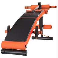 ONE - 仰臥起坐多功能運動健身器材折疊款（舒適泡棉+拉力繩+彈簧助力器+檔位調節）