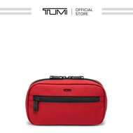 TUMI TRAVEL ACCESS. ZIP-AROUND CASE กระเป๋าแบบซิปรอบ สีแดง TUMI