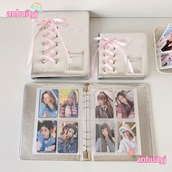 AHTY Kpop Idol Photocards Holder, Album Cover PU Photo Album, A5/A7 Photograph Storage Photocard Bin