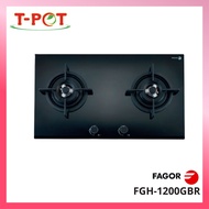 FAGOR 2 BURNER GLASS GAS HOB - FGH-1200GBP