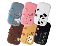 日本直送~LIHIT LAB - SMART FIT PuniLabo 可愛動物系列拉鍊式化妝/收納袋