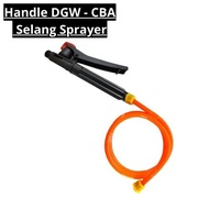 DGW - CBA4 Sprayer Handle for Agriculture 18mm Thread Press Model Plus Sprayer Hose